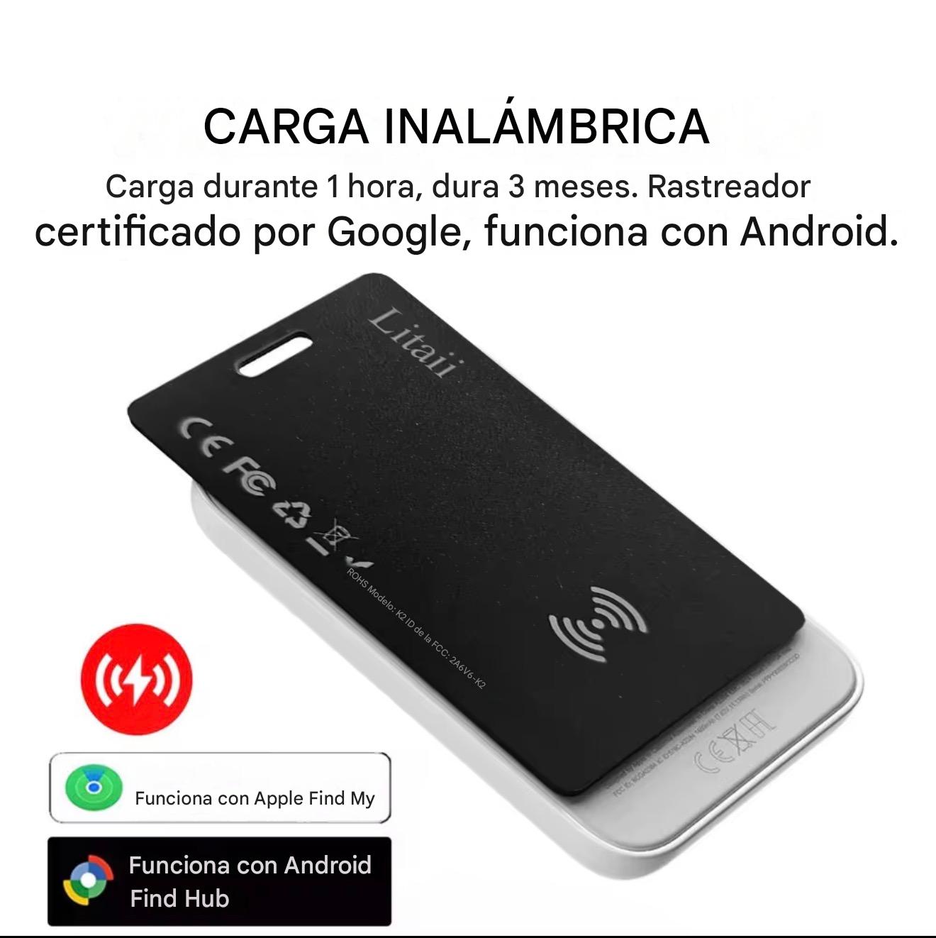 Tarjeta GPS Inteligente para Cartera y Equipaje | Compatible con iPhone y Android | AXORA RD